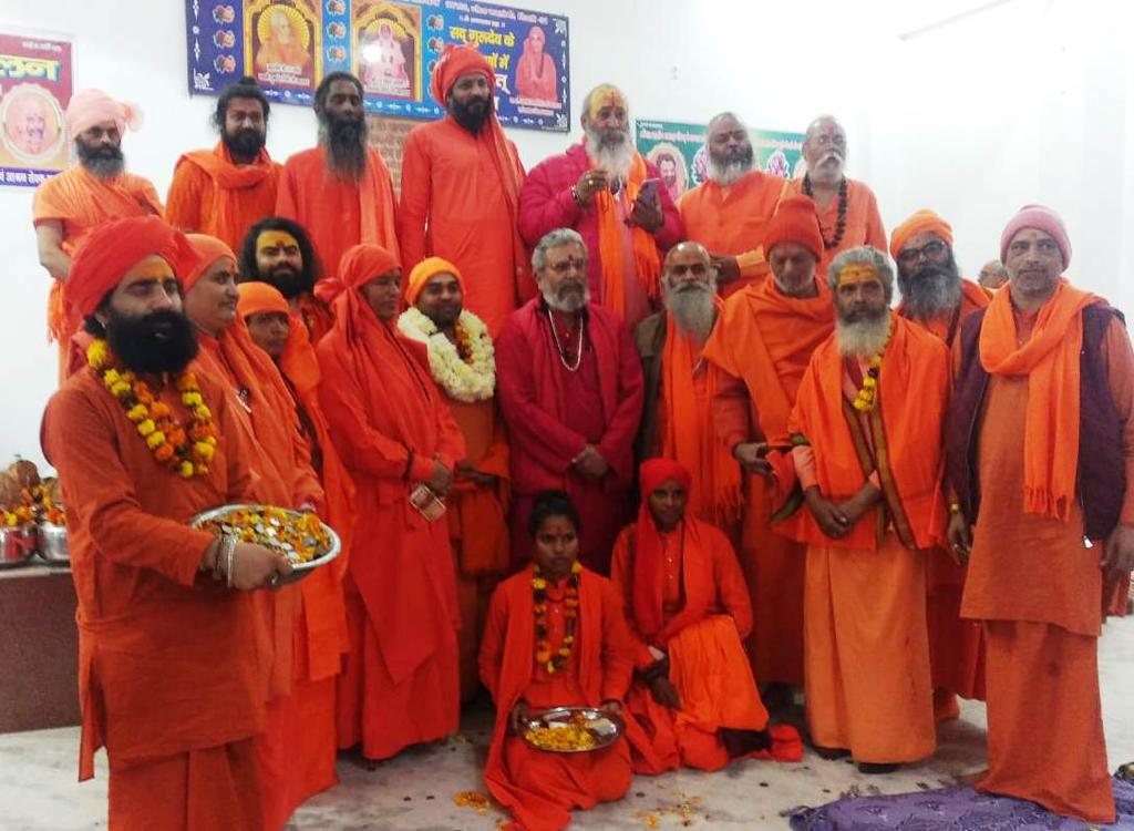 संत महापुरुषों का दिल्ली लक्ष्मी नारायण मंदिर में भव्य स्वागत